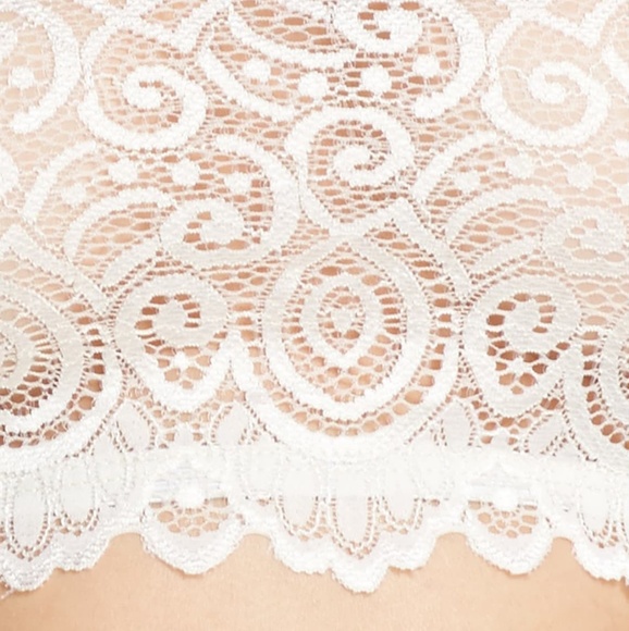 Ivory Free People Reversible Bandeau Seamless - Picture 3 of 4